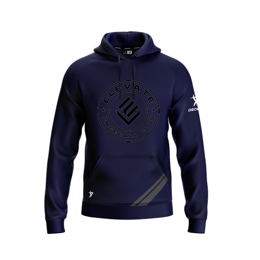 [FOLHSMNV-YXS-LOGO1] Decker Summit Hoodie (Youth XS, Navy, Logo 1)