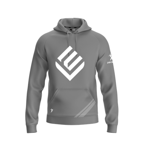 [FOLHSMGY-YXS-LOGO2] Decker Summit Hoodie (Youth XS, Gray, Logo 2)