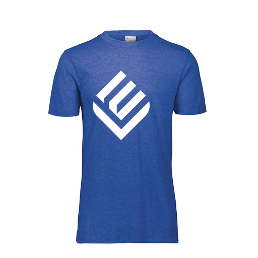 [FTSCUBNV-AS-LOGO2] Decker Men's Tri-Blend T-Shirt - Short Sleeve (Adult S, Navy, Logo 2)