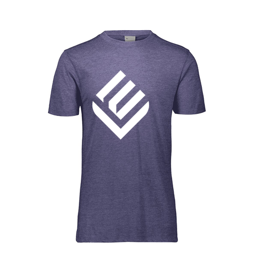 [FTSCUBRY-AS-LOGO2] Decker Men's Tri-Blend T-Shirt - Short Sleeve (Adult S, Royal, Logo 2)