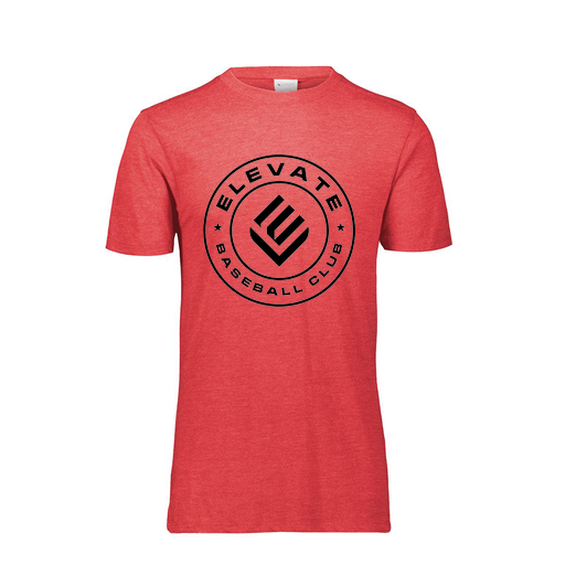 [FTSCUBRD-AS-LOGO1] Decker Men's Tri-Blend T-Shirt - Short Sleeve (Adult S, Red, Logo 1)
