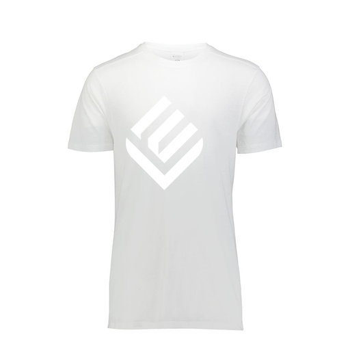 [FTSCUBWH-YS-LOGO2] Decker Youth Tri-Blend T-Shirt - Short Sleeve (Youth S, White, Logo 2)