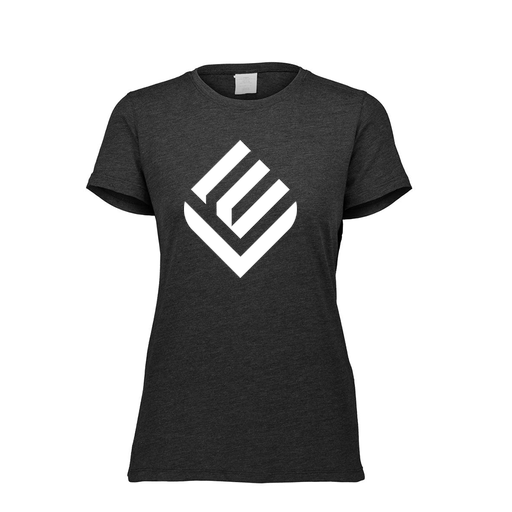 [FTSCUBBK-FAXS-LOGO2] Decker Women's Tri-Blend T-Shirt - Short Sleeve (Female Adult XS, Black, Logo 2)