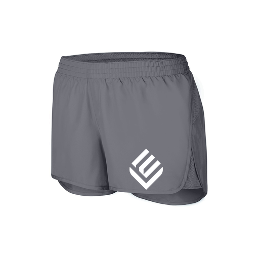[2430.059.XS-LOGO2] Women's Performance Shorts (Female Adult XS, grey, Logo 2)