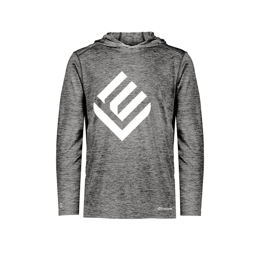 [FOLHCGBK-AS-LOGO2] Decker Men's Charge Hoodie (Adult S, Black, Logo 2)