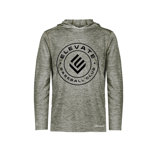 [FOLHCGGY-AS-LOGO1] Decker Men's Charge Hoodie (Adult S, Gray, Logo 1)