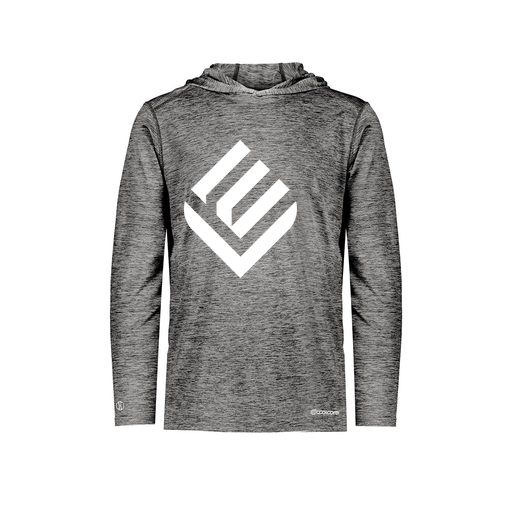 [FOLHCGBK-YS-LOGO2] Decker Youth Charge Hoodie (Youth S, Black, Logo 2)